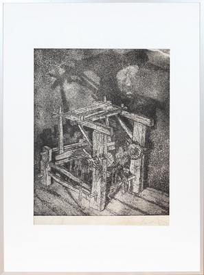 Плавинский Дмитрий Петрович. Ткацкий станок